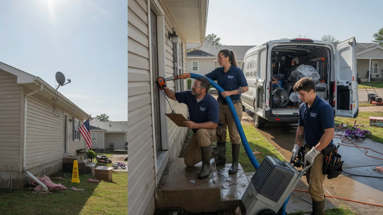 Ceiling Water Damage Restoration in Collinston, UT near me